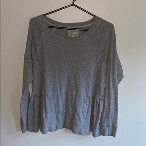 Current Elliot babydoll long sleeve